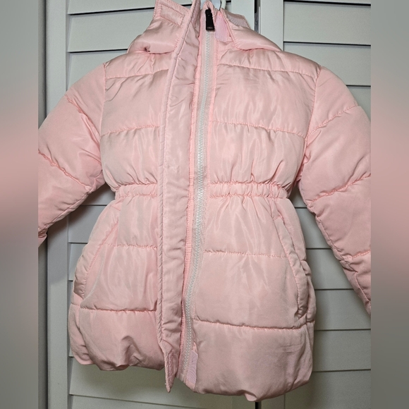 SHEIN Light Pink Kids Puffer Coat Size 5Y - Picture 3 of 11